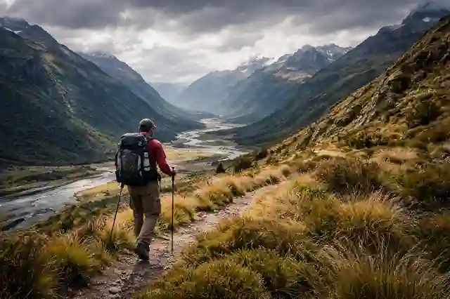 10 Long-Distance Hiking Trails Perfect For Solo Travelers 3 solo hiker trekking along the Te Araroa Trail